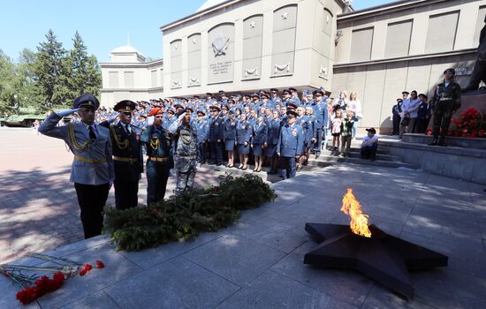 Russia Law Enforcement Officers Oath Taking