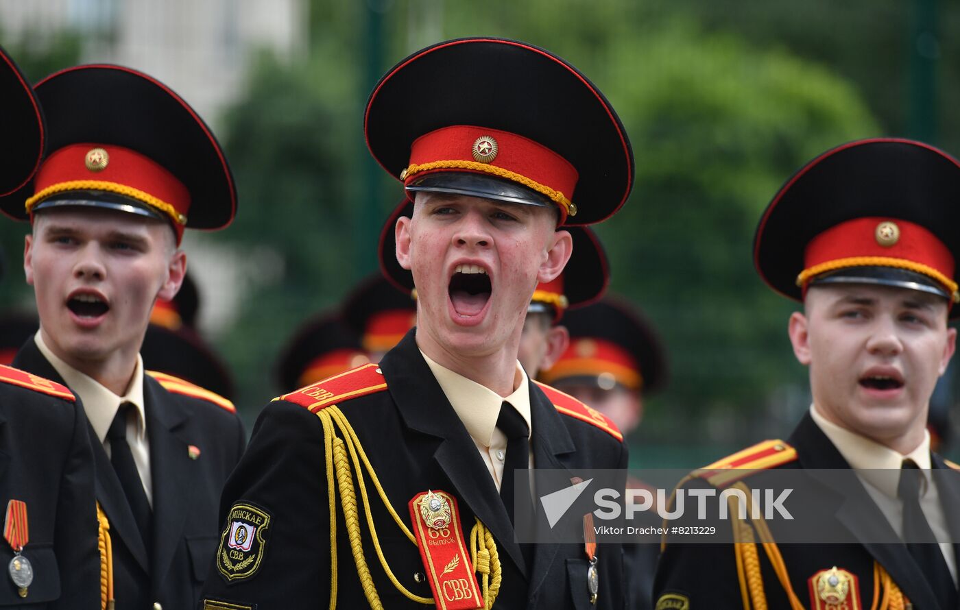 Belarus Cadets Graduation