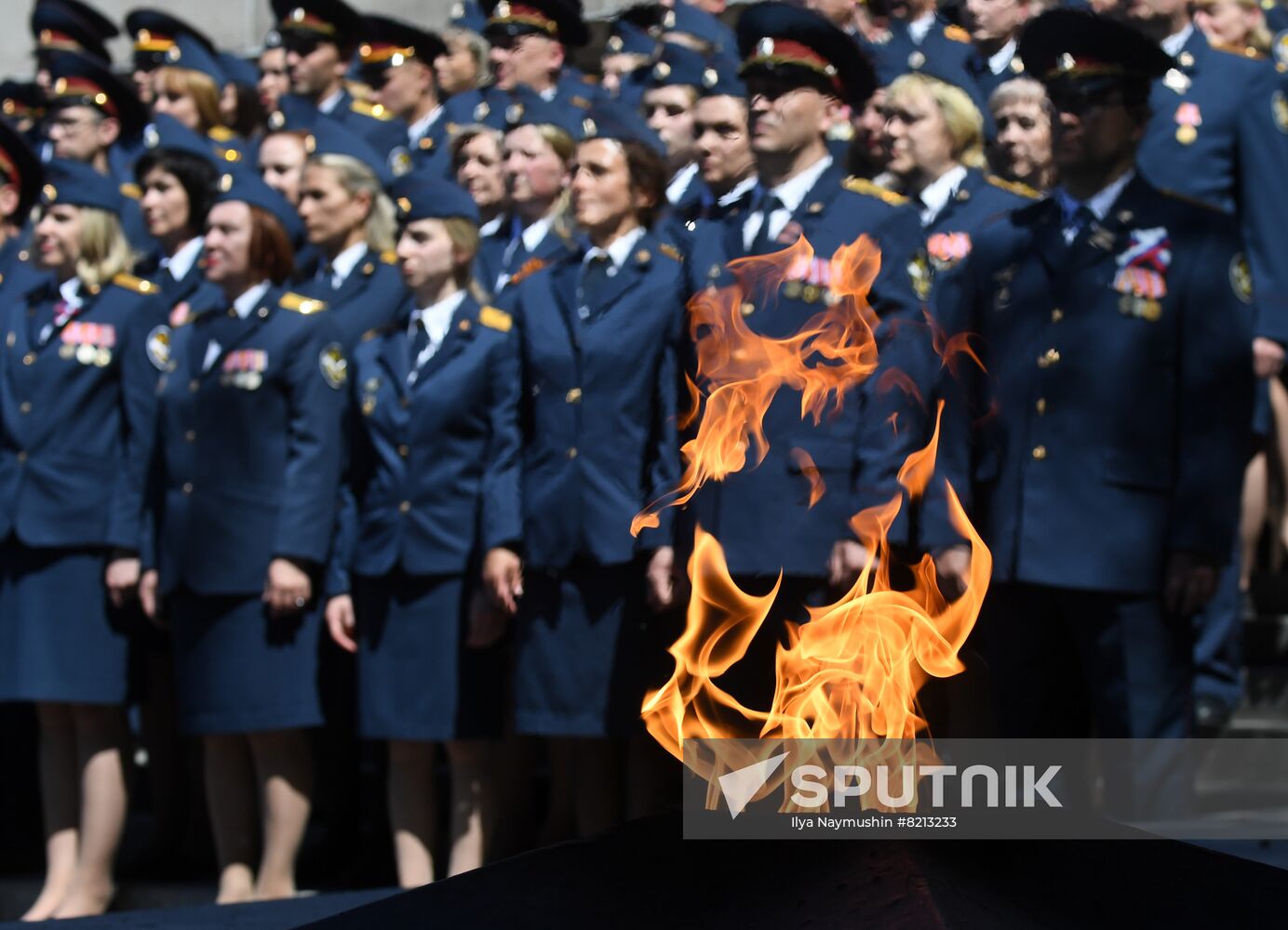 Russia Law Enforcement Officers Oath Taking
