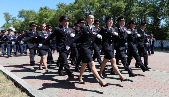 Russia Law Enforcement Officers Oath Taking