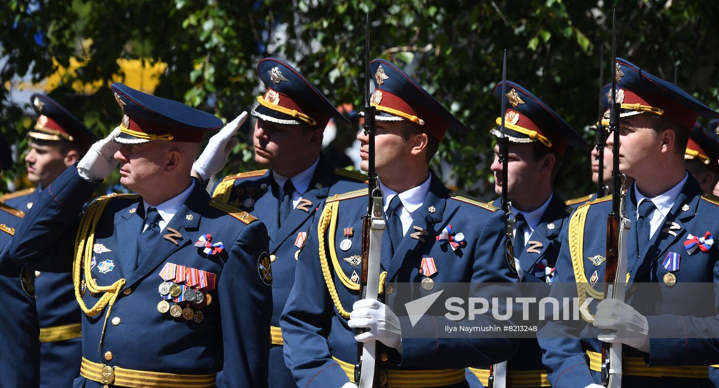 Russia Law Enforcement Officers Oath Taking