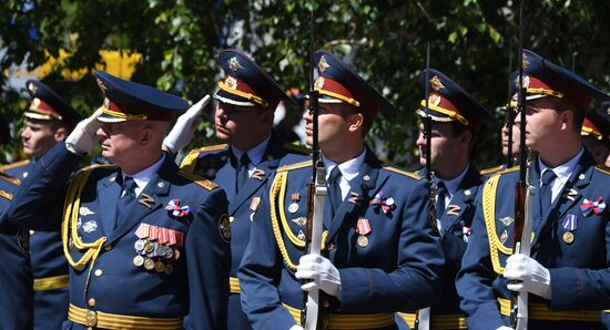 Russia Law Enforcement Officers Oath Taking