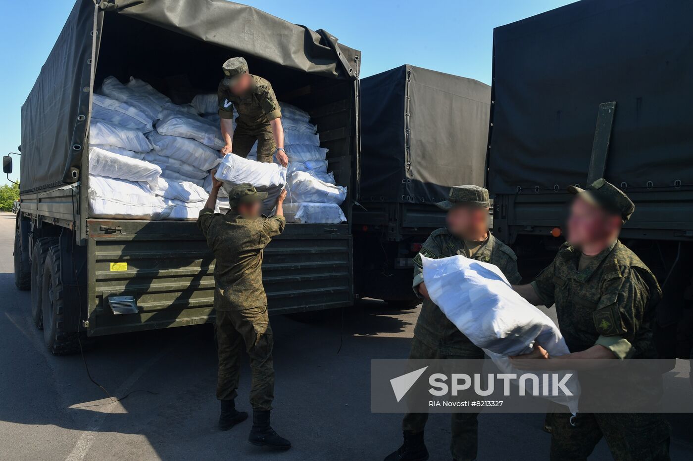 Russia Ukraine Military Operation Humanitarian Aid