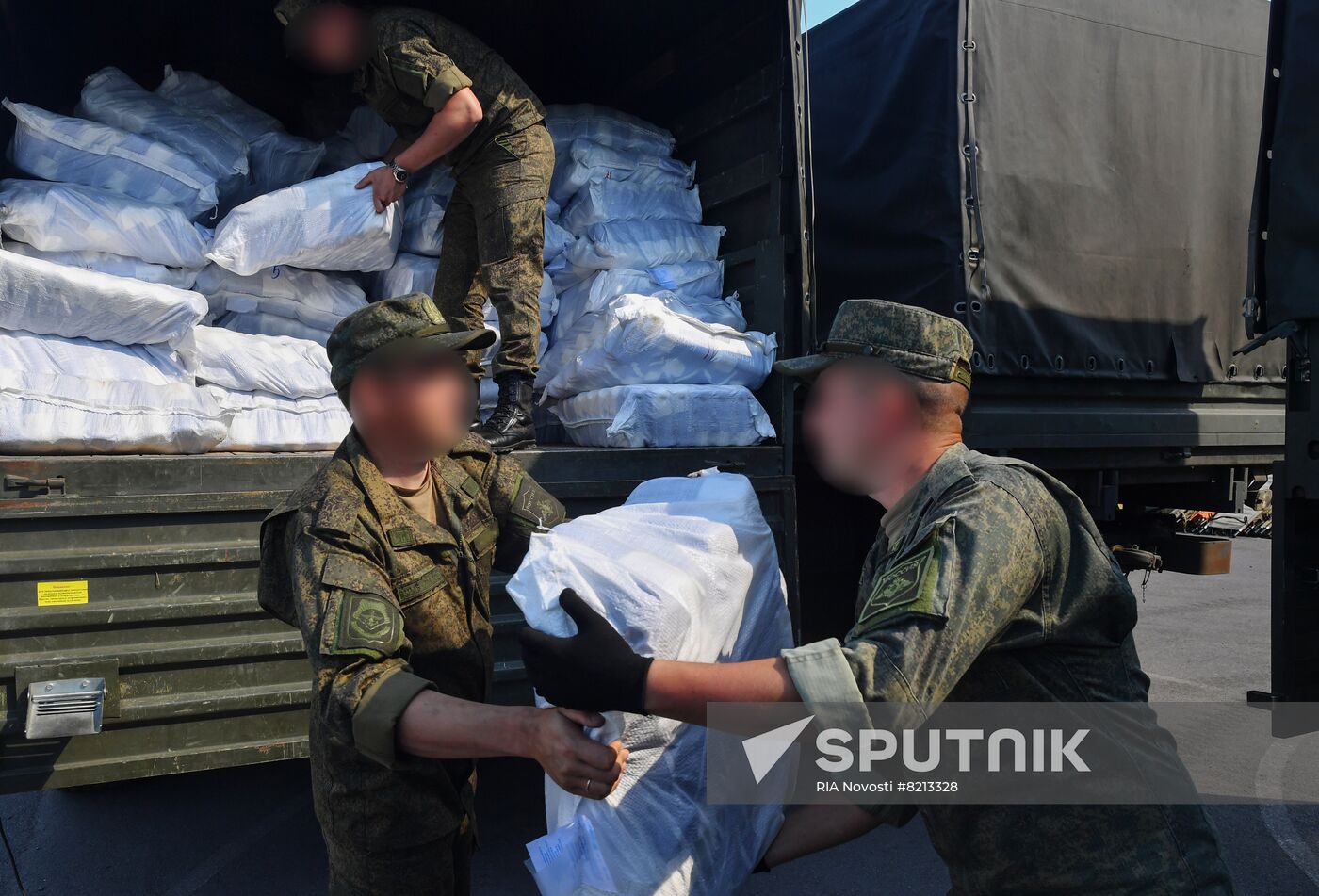 Russia Ukraine Military Operation Humanitarian Aid