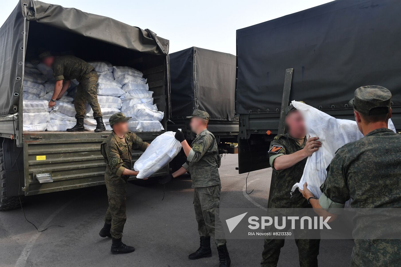 Russia Ukraine Military Operation Humanitarian Aid