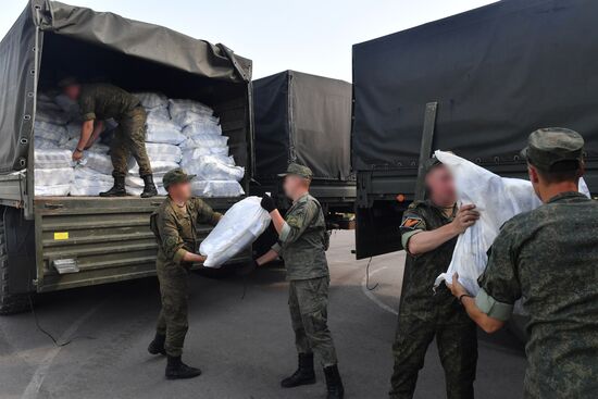 Russia Ukraine Military Operation Humanitarian Aid