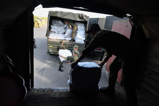 Russia Ukraine Military Operation Humanitarian Aid