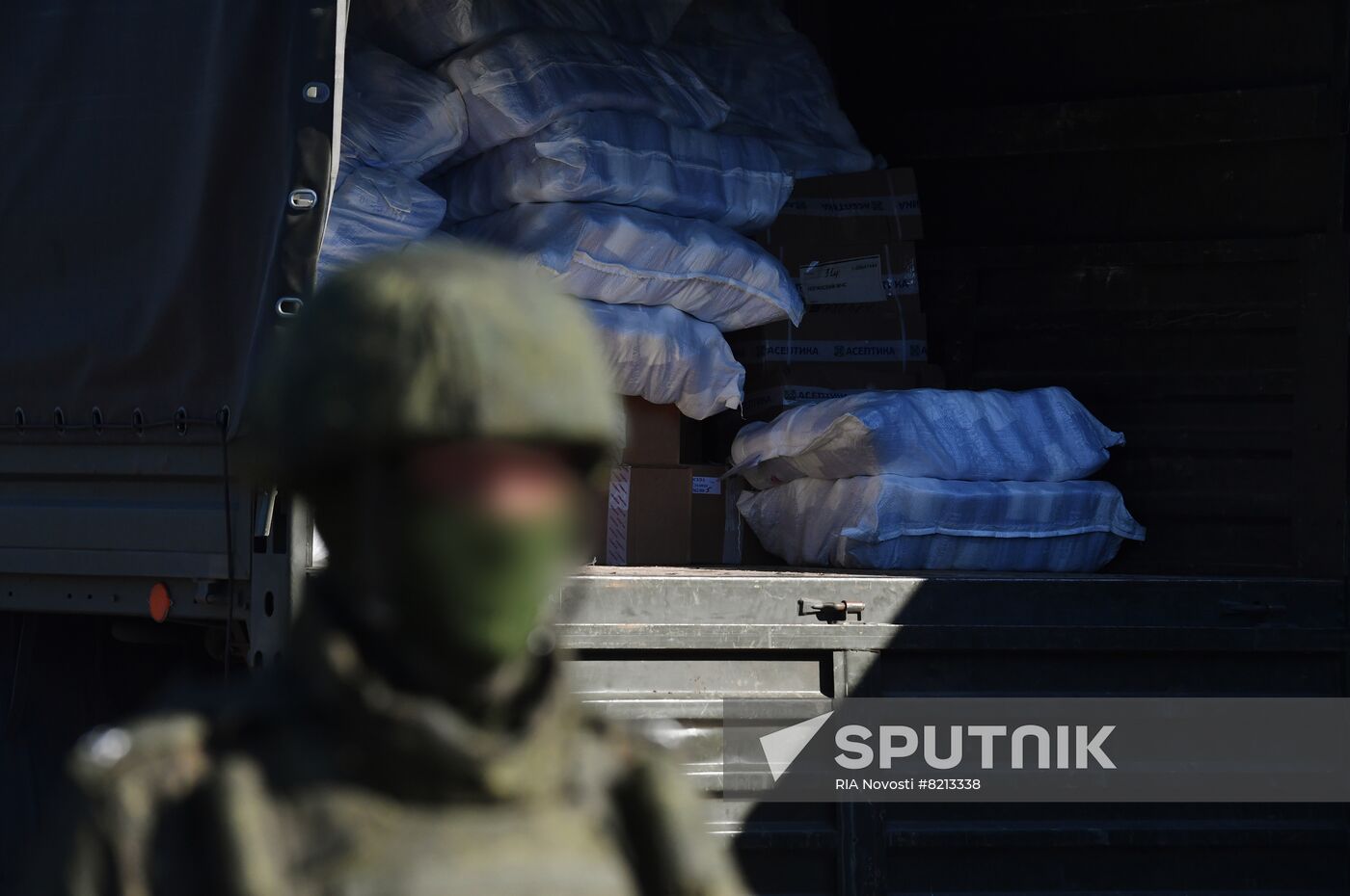 Russia Ukraine Military Operation Humanitarian Aid