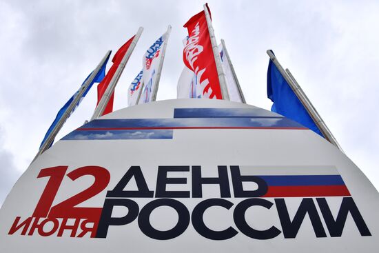 Russia Day Preparations