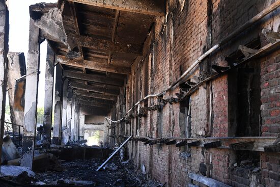 LPR Shelling Aftermath