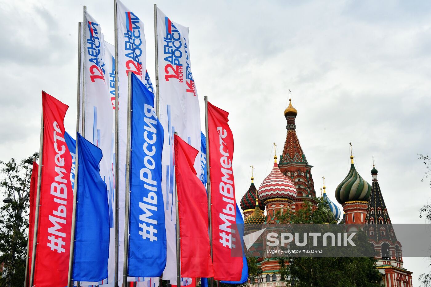 Russia Day Preparations