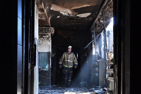 LPR Shelling Aftermath