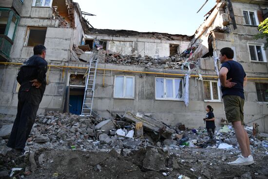 LPR Shelling Aftermath
