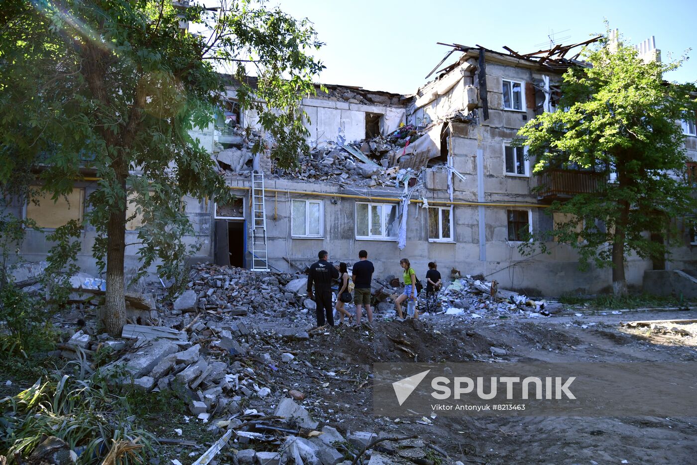 LPR Shelling Aftermath