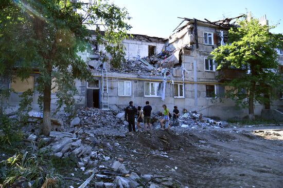 LPR Shelling Aftermath