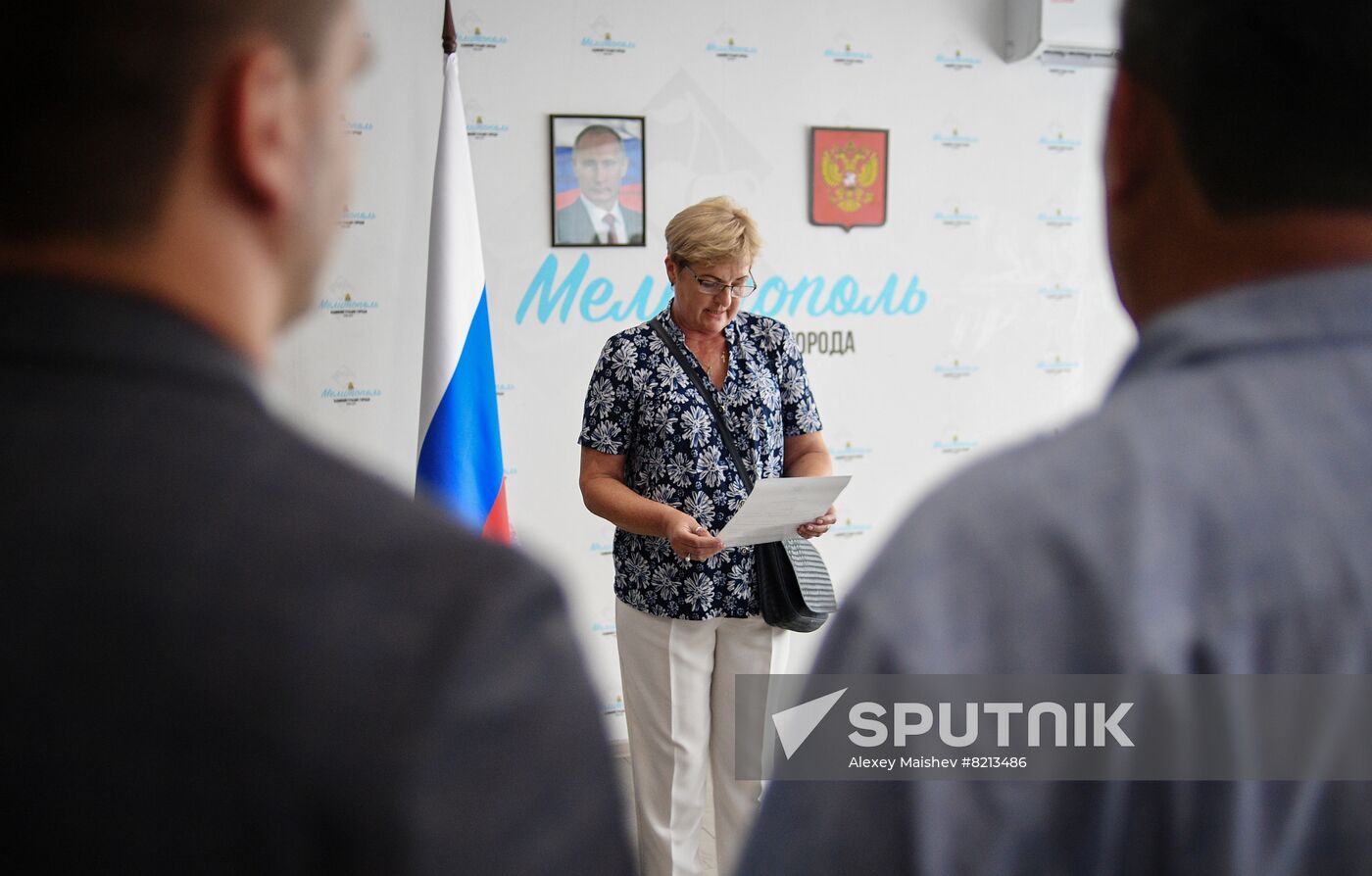 Ukraine Russia Military Operation Passports