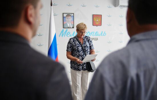 Ukraine Russia Military Operation Passports