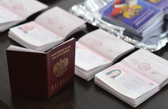 Ukraine Russia Military Operation Passports