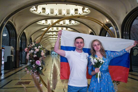 Weddings on Russia Day