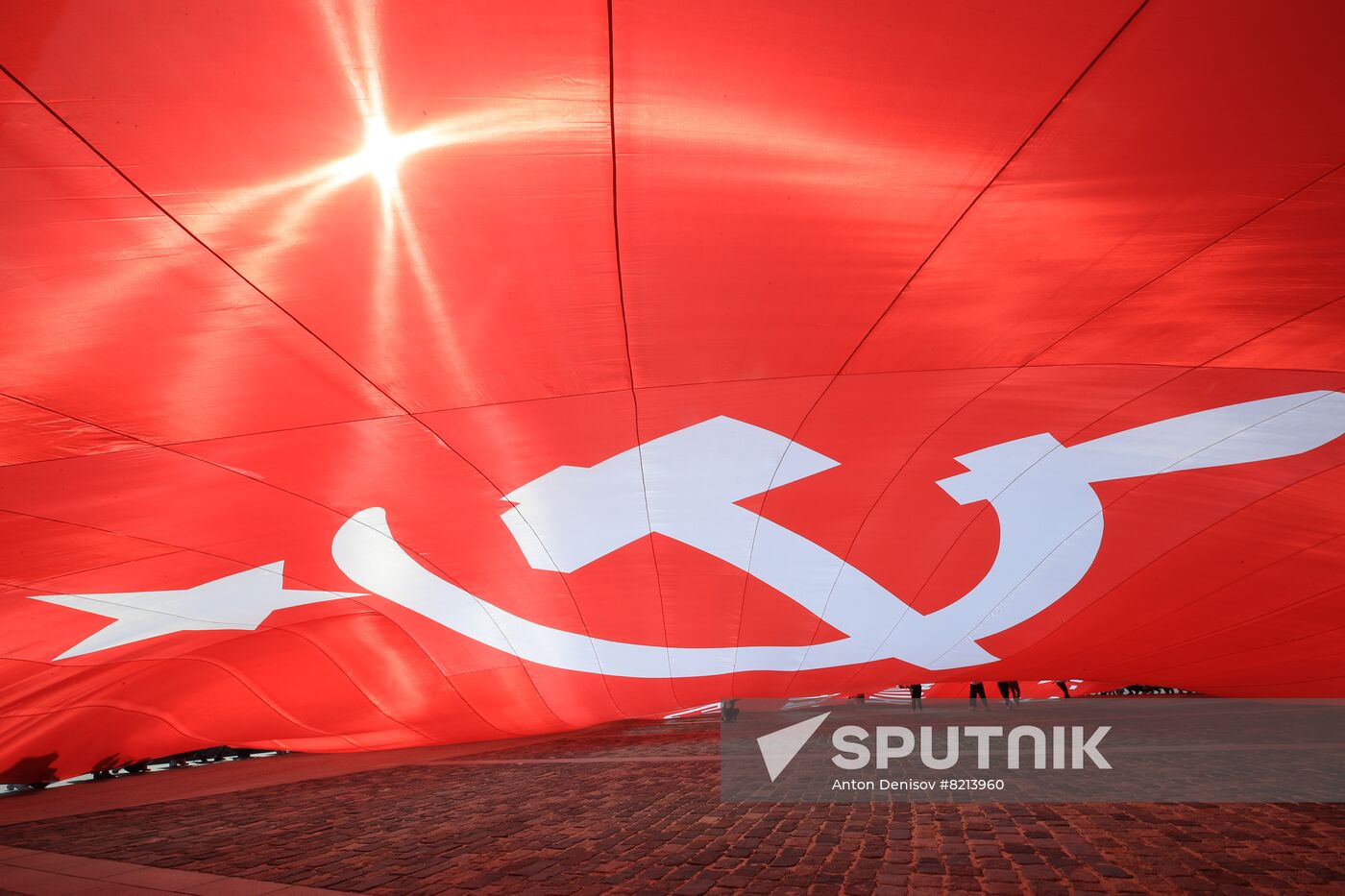 Russia Giant Victory Banner Replica