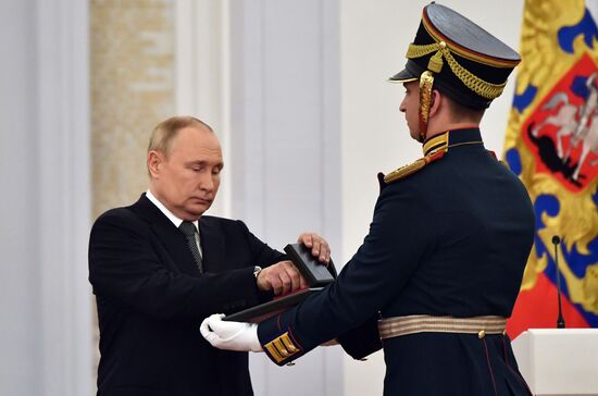 Russia Putin National Awards