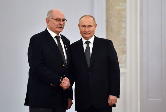 Russia Putin National Awards