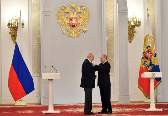 Russia Putin National Awards