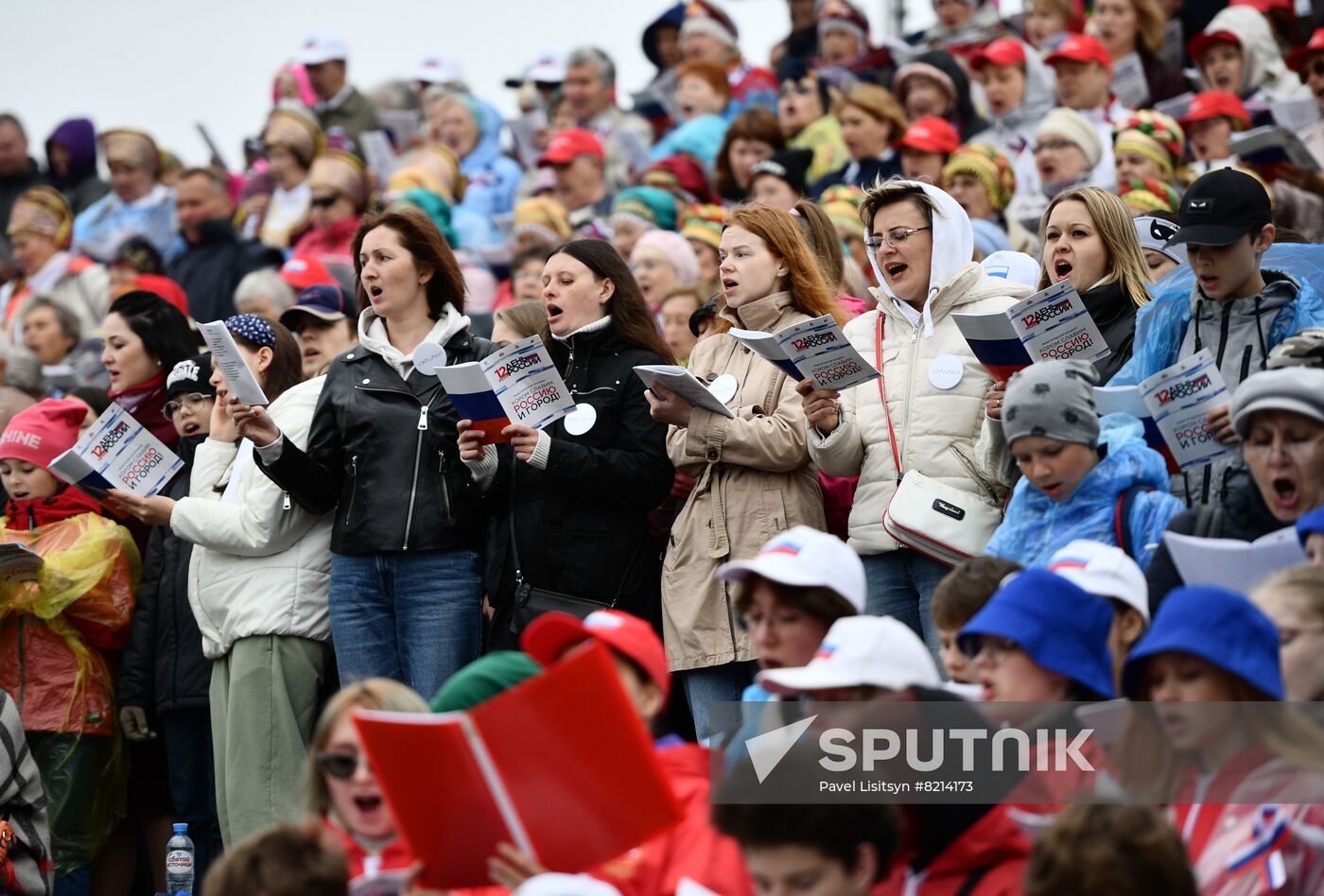 Russia Day Regions Celebration