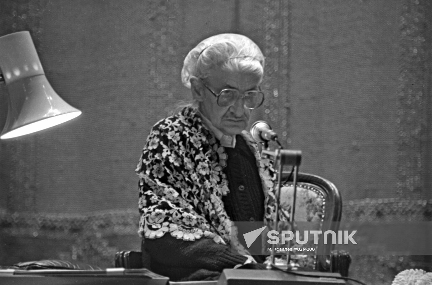 Writer Lidia Chukovskaya