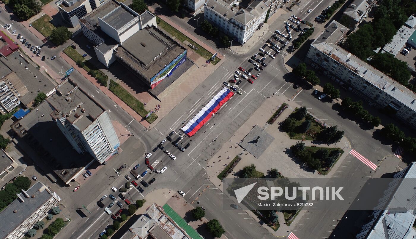 LPR Russia Day Celebrations