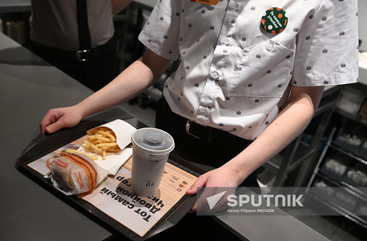 New Vkusno I Tocka (Tasty and That's It) fast-food chain opens in Moscow