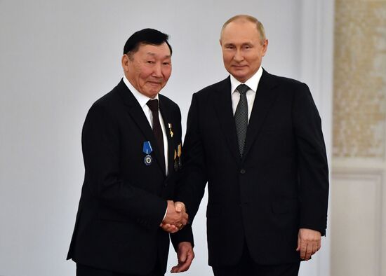 Russia Putin National Awards