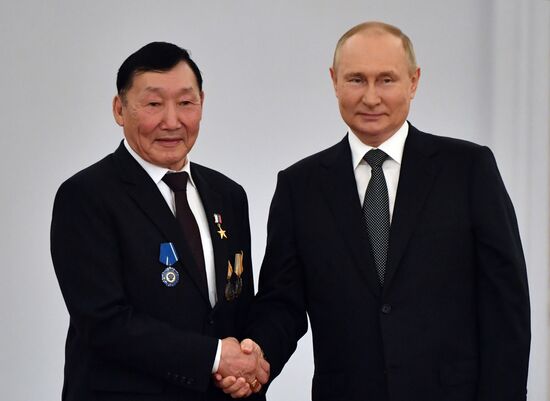 Russia Putin National Awards