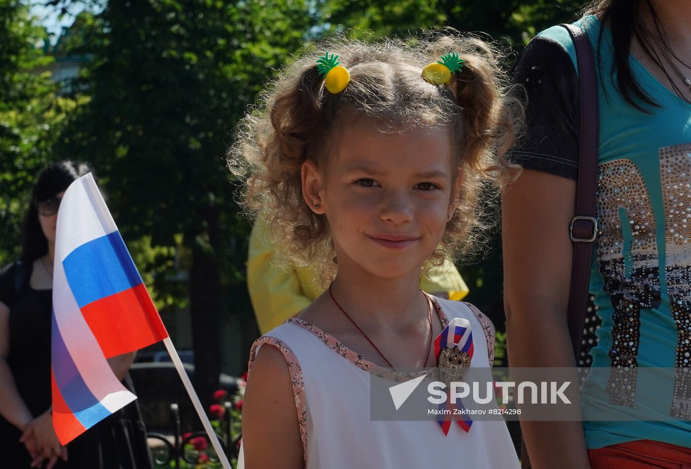 LPR Russia Day Celebrations