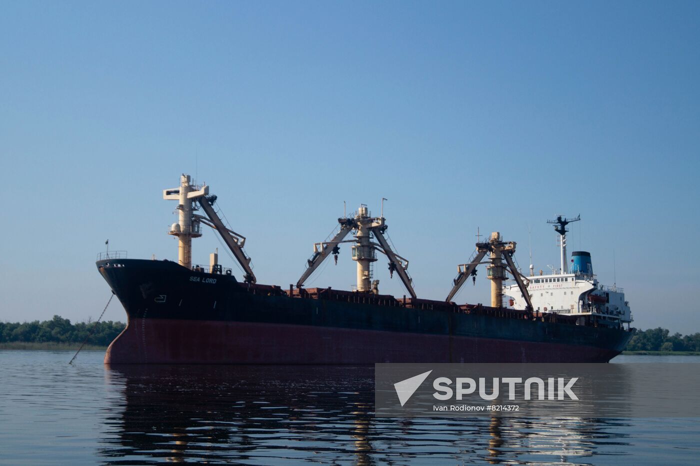 Ukraine Russia Military Operation Kherson Sea Port