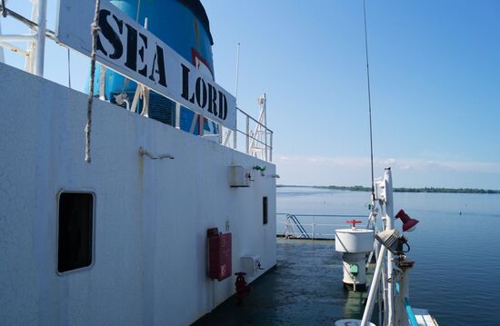 Ukraine Russia Military Operation Kherson Sea Port