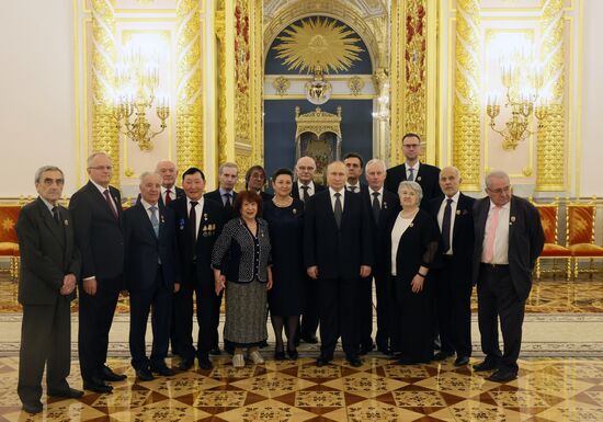 Russia Putin National Awards