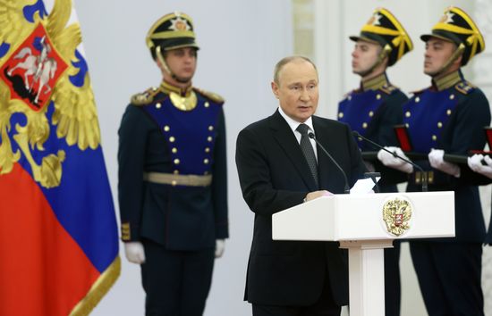 Russia Putin National Awards