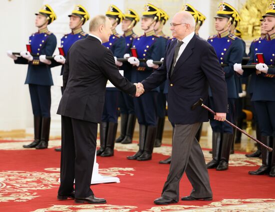 Russia Putin National Awards