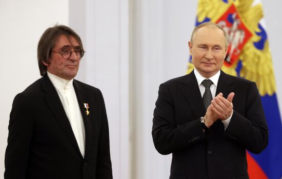 Russia Putin National Awards