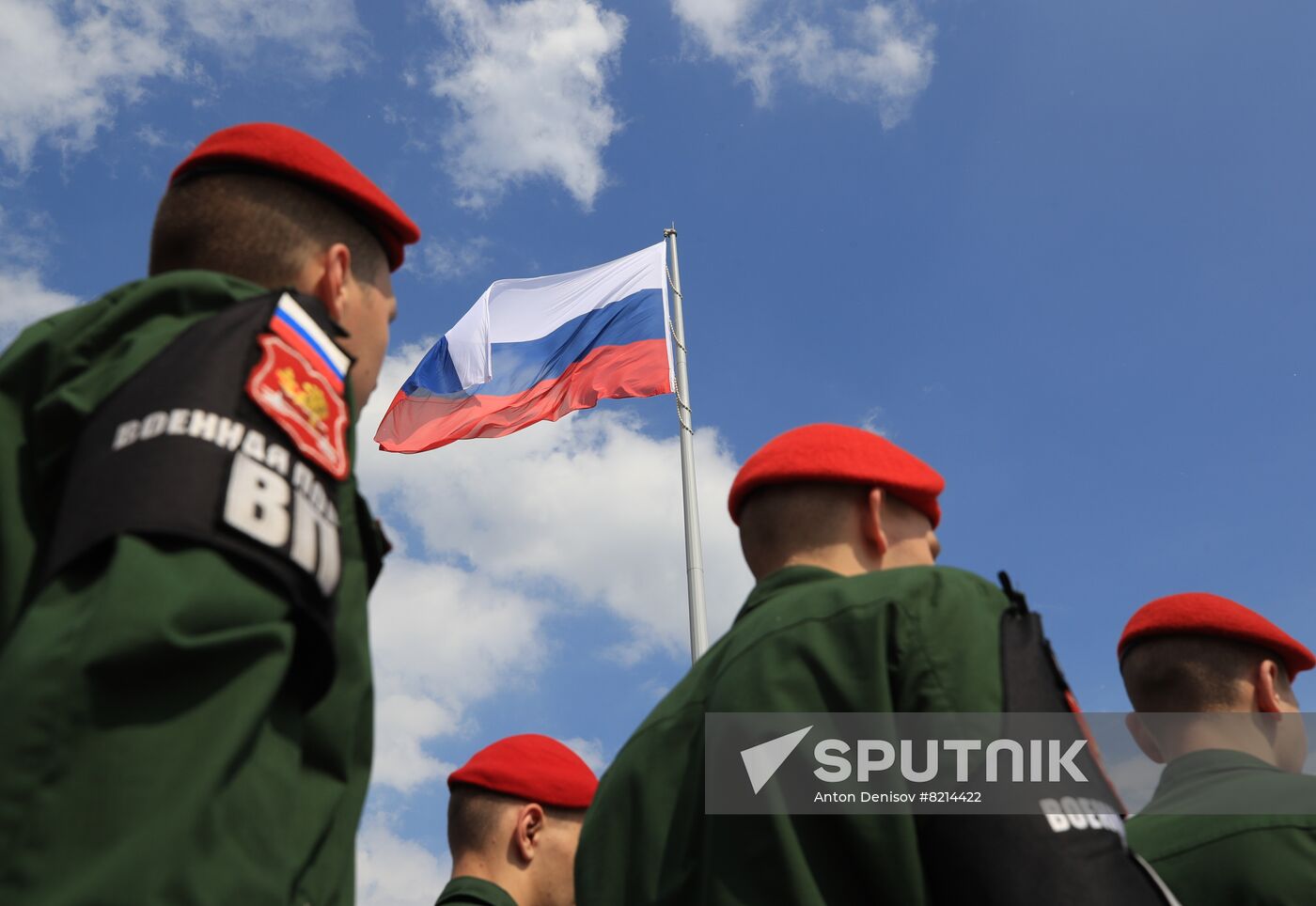 Russia Day Flag Raising