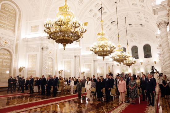 Russia Putin National Awards