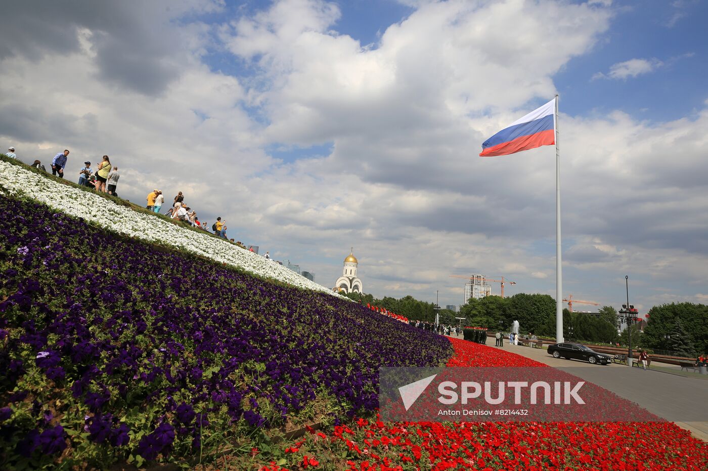Russia Day Flag Raising