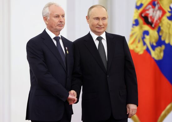 Russia Putin National Awards
