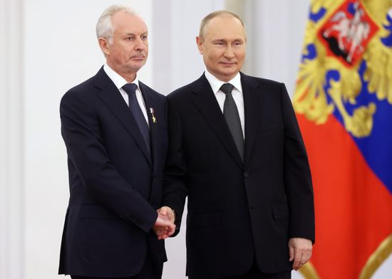 Russia Putin National Awards