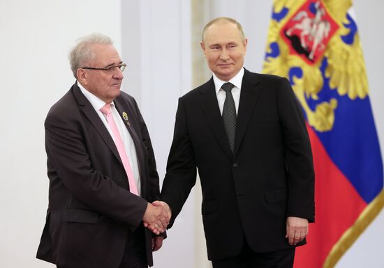 Russia Putin National Awards