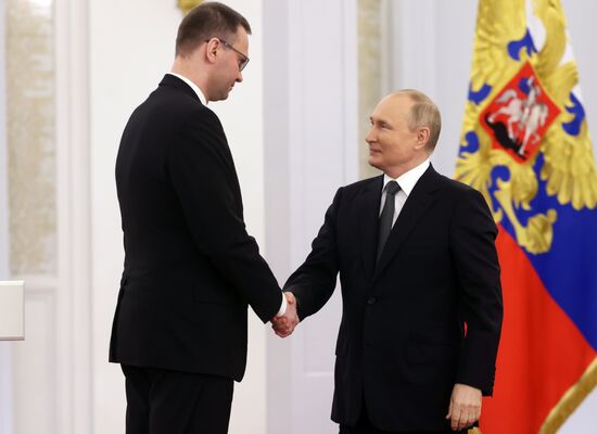 Russia Putin National Awards