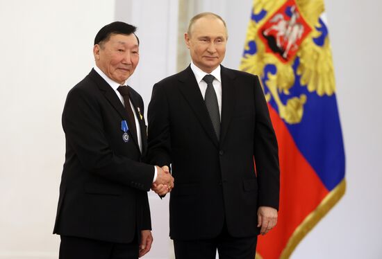 Russia Putin National Awards
