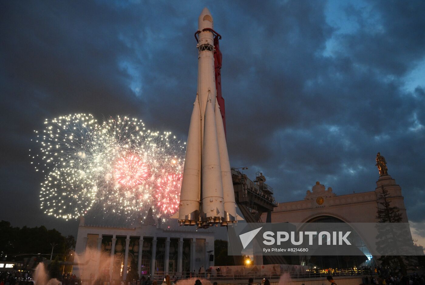 Russia Day Fireworks