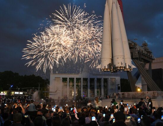 Russia Day Fireworks